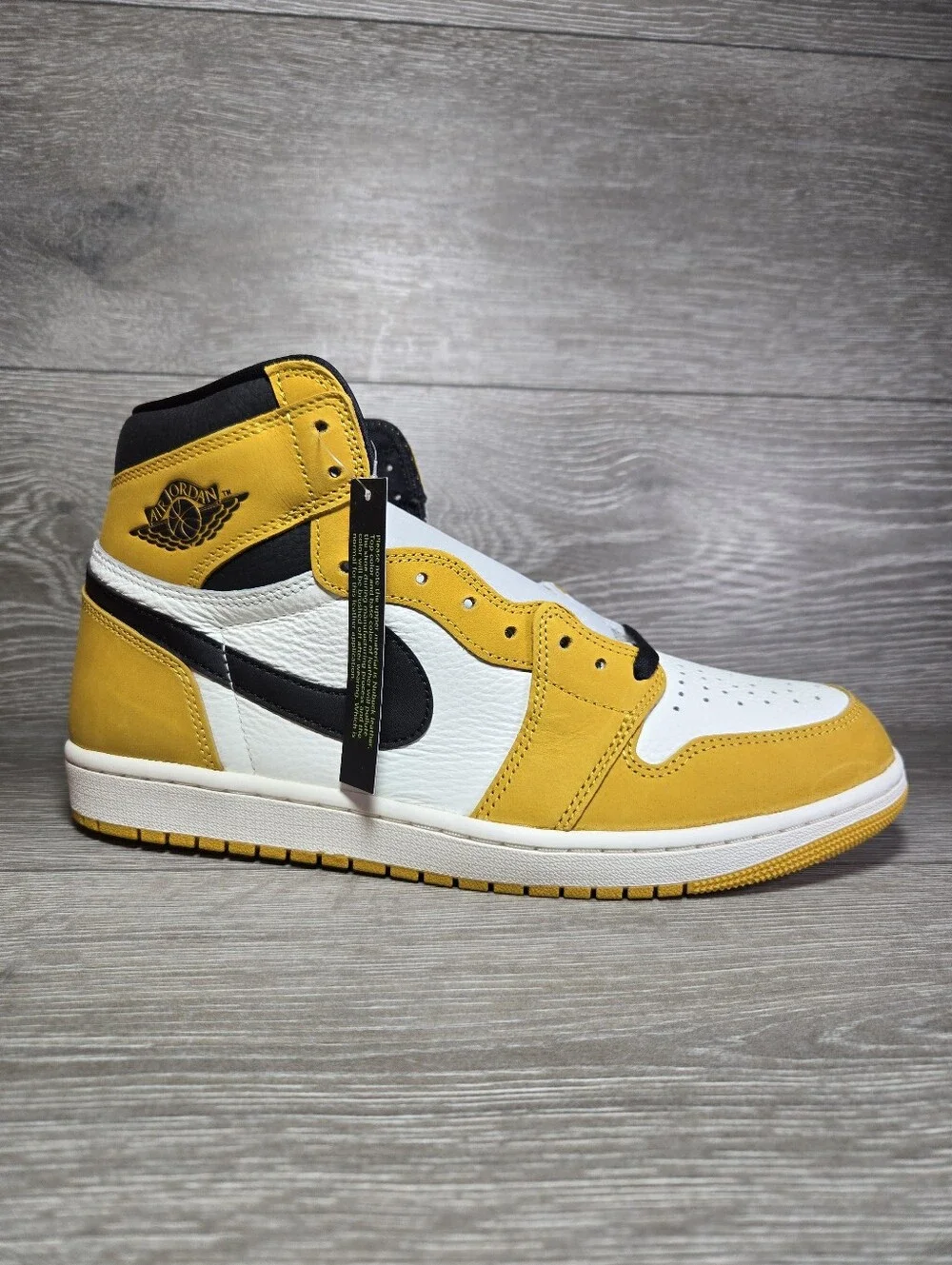 Nike Jordan 1 Retro High OG Yellow Ochre DZ5485-701 Men's Size 11 Brand New